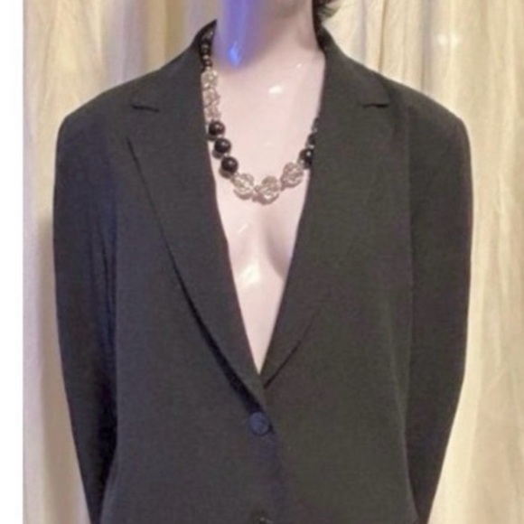 Lafayette 148 New York Women's Black Blazer - Picture 8 of 8